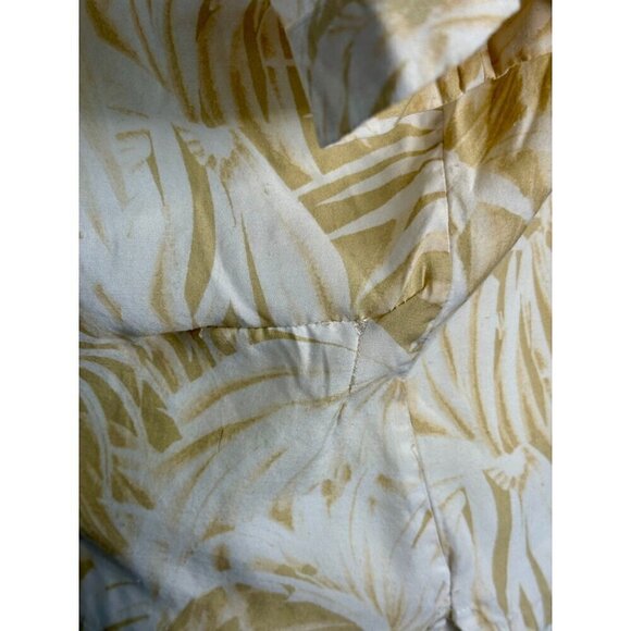 Anine Bing Austin Top in Yellow Small Womens Blouse Button Down - Picture 9 of 16